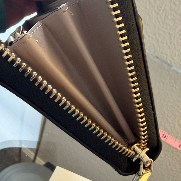 Kate Spade Black Leather Clutch - Picture 7 of 8